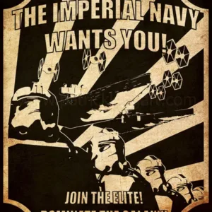 Imperial Navy - Star Wars Propaganda Art - Patrick King Art