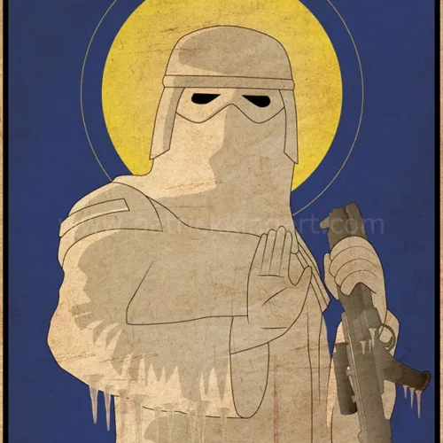 Imperial Saints - Snowtrooper - Star Wars Art - Patrick King Art