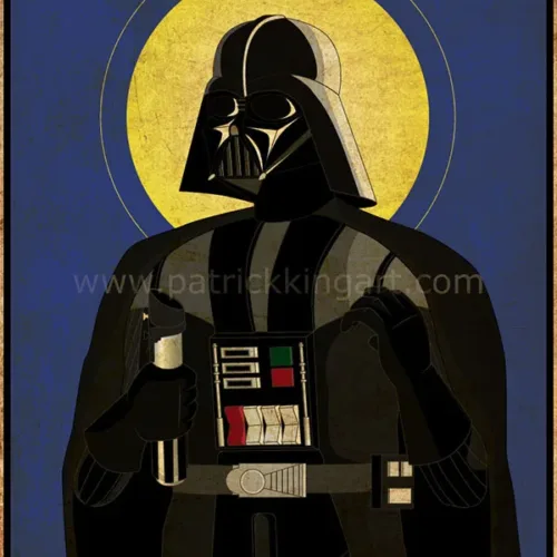 Imperial Saints - Darth Vader - Star Wars Art - Patrick King Art