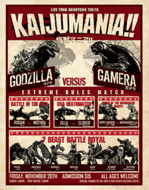 Kaijumania - Fanart - Patrick King Art