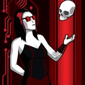 These Bodies Are So Weak - Cyberpunk Art - Patrick King Art