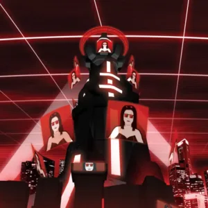 Goddess of Machines - Cyberpunk Art - Patrick King Art