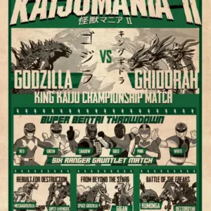 Kaijumania II - Fanart - Patrick King Art