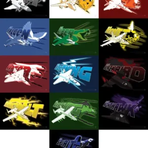 Fighter Jet Stickers