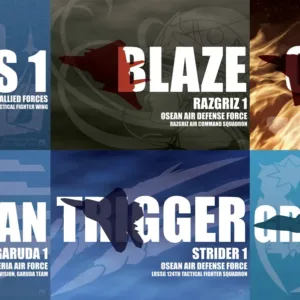 The Aces Collection - Ace Combat Art - Patrick King Art