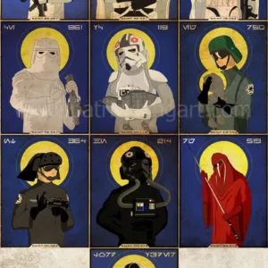 Imperial Saints - Star Wars Art - Patrick King Art