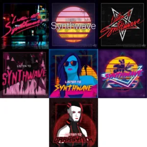 Listen to Synthwave - Patrick King Art