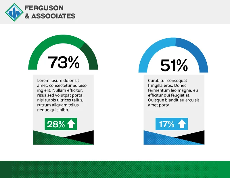Ferguson and Associates Infographic - Graphic Design - Patrick King Art