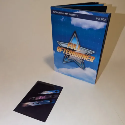Patrick King Art Presents Volume 003: Full Afterburner Ace Combat Art Zine