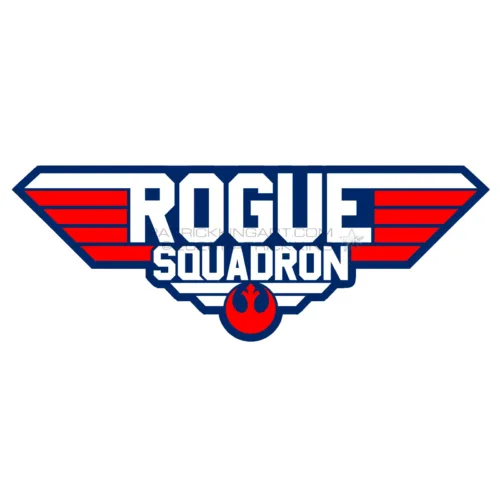 Top Gun-inspired Rogue Squadron Logo - Star Wars - Patrick King Art