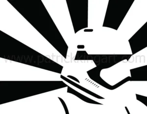 First Order Stormtrooper - Star Wars Propaganda Art - Patrick King Art
