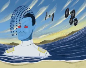 Surrealism - Star Wars Grand Admiral Thrawn Art History - Patrick King Art