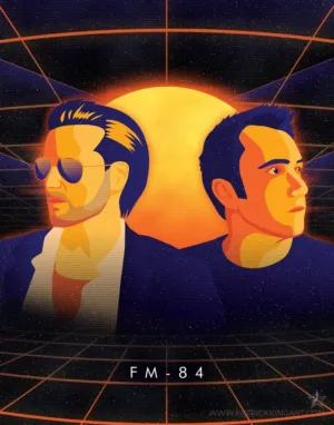 FM-84 - Synthwave Art - Patrick King Art