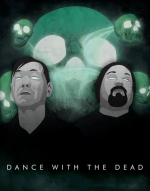 Dance With The Dead - Synthwave Art - Patrick King Art