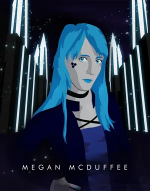 Megan McDuffee - Synthwave Art - Patrick King Art