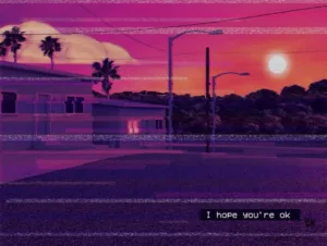 I Hope You're Ok - Vaporwave Art - Patrick King Art