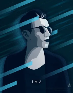 LAU - Synthwave Art - Patrick King Art