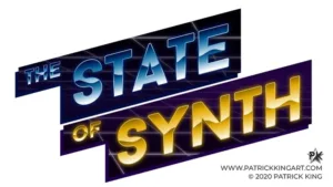 The State of Synth Podcast Logo (Chrome Variant) The State of Synth Podcast Logo (Chrome Variant) - Logo Design - Patrick King Art