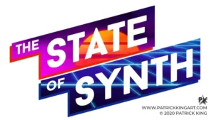 The State of Synth Podcast Logo The State of Synth Podcast Logo- Logo Design - Patrick King Art