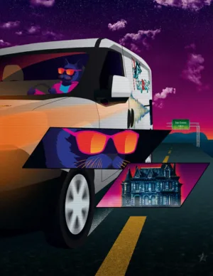 Fog It Up! Part 4 - Synthwave Art - Patrick King Art