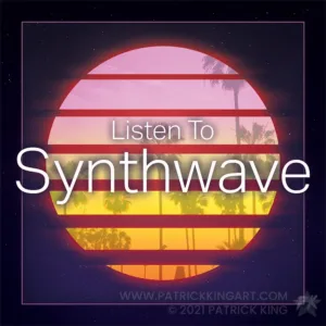 Listen to Synthwave - FM-84 - Synthwave Art - Patrick King Art
