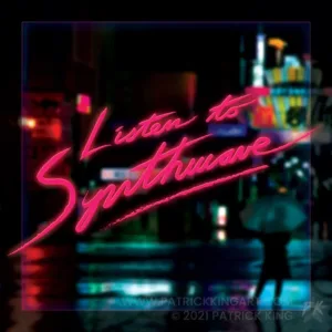 Listen to Synthwave - The Midnight - Synthwave Art - Patrick King Art
