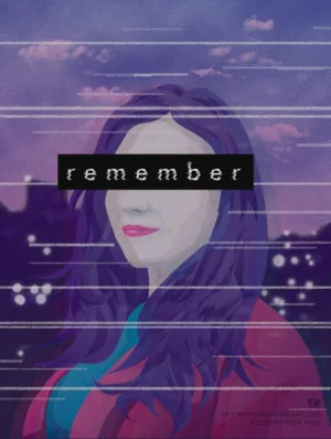 Remember - Vaporwave Art - Patrick King Art