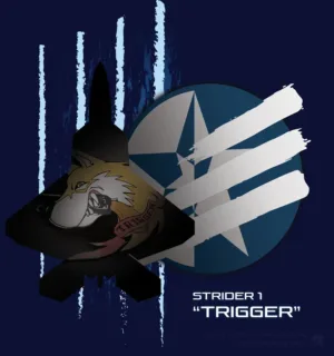 Ace Combat 7 - Trigger - Ace Combat Art - Patrick King Art