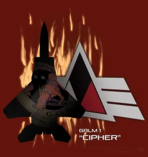Ace Combat Zero - Cipher - Ace Combat Art - Patrick King Art