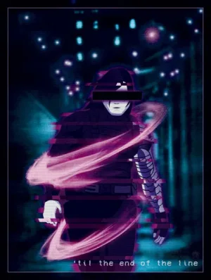 Young Medicine - 'Til the End of the Line - Synthwave Art - Patrick King Art