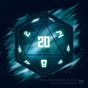Galaxy - D20 - Patrick King Art
