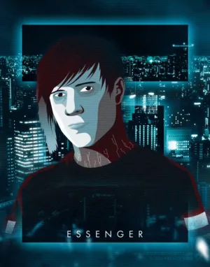 Essenger - Synthwave Art - Patrick King Art