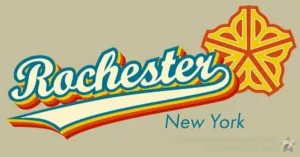 70s Baseball Rochester, NY Logo - Original Art - Patrick King Art