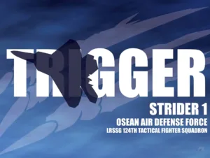 Ace Combat 7 - Trigger - Ace Combat Art - Patrick King Art