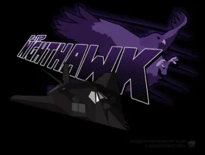 F-117 Nighthawk - Fighter Jets - Patrick King Art