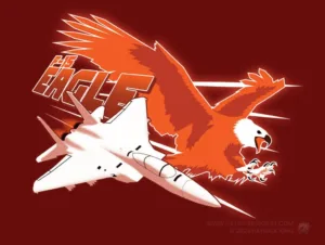 F-15 Eagle - Fighter Jets - Patrick King Art