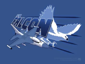 F-16 Falcon - Fighter Jets - Patrick King Art