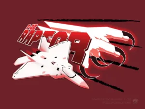 F-22 Raptor - Fighter Jets - Patrick King Art