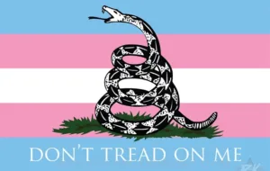 Don't Tread On Me - Transgender - LGBTQ+ Art - Patrick King Art