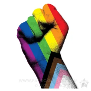 Pride Fist - LGBTQ+ Art - Patrick King Art