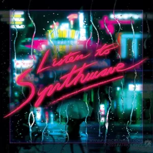Listen to Synthwave - The Midnight - Nocturnal - Synthwave Art - Patrick King Art