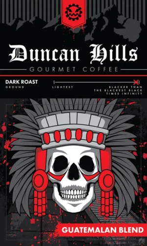 Metalocalypse - Duncan Hills Coffee - Guatemalan Blend - Patrick King Art