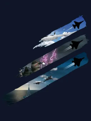 Ace Combat 7 - Three Strikes - Ace Combat Art - Patrick King Art