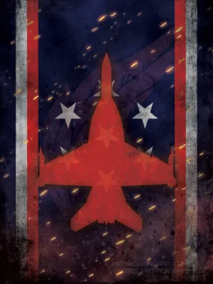 Ace Combat 8 - The Hope of a Nation - Ace Combat Art - Patrick King Art