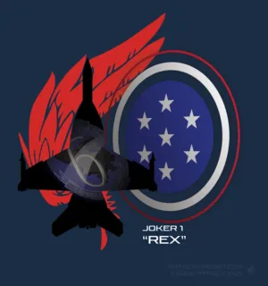 Ace Combat 8 - Rex - Ace Combat Art - Patrick King Art