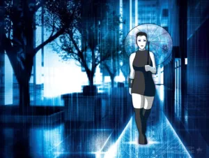 Downpour - Cyberpunk Art - Patrick King Art