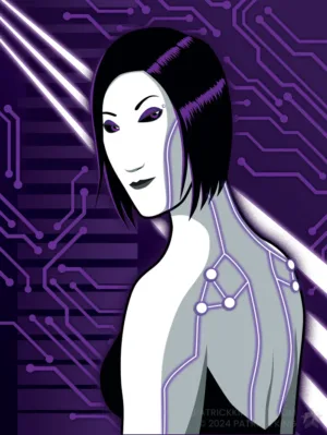 Duchess - Cyberpunk Art - Patrick King Art