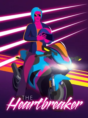 The Heartbreaker - Synthwave Art - Patrick King Art