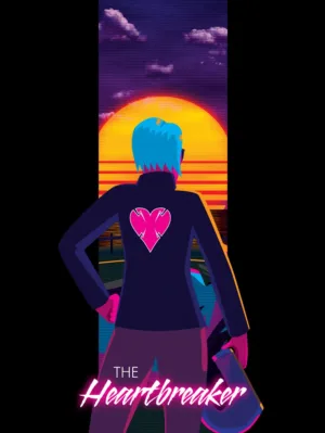 The Heartbreaker - Synthwave Art - Patrick King Art