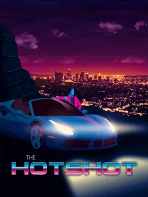 The Hotshot - Synthwave Art - Patrick King Art